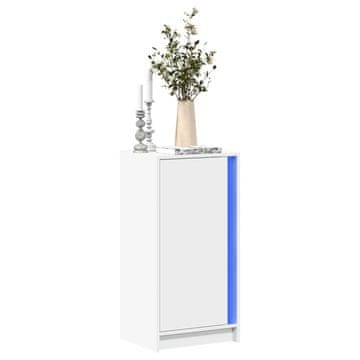Vidaxl LED ormarić bijeli 42,5x34x85 cm materijal na bazi drveta