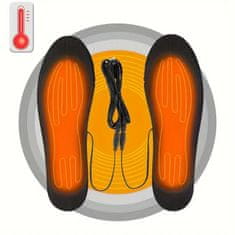 SOLFIT® USB grijani ulošci za cipele, termo ulošci za zimu i grijanje stopala, perivi i punjivi | HOTFEET
