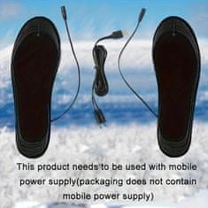 SOLFIT® USB grijani ulošci za cipele, termo ulošci za zimu i grijanje stopala, perivi i punjivi | HOTFEET