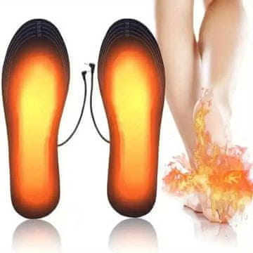 SOLFIT® USB grijani ulošci za cipele, termo ulošci za zimu i grijanje stopala, perivi i punjivi | HOTFEET