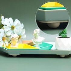 HOME & MARKER® Samoljepljivi kotačići 360° za namještaj, univerzalni rotirajući kotači za stolove, stolice i ormari (12 kom) | STICKYWHEEL