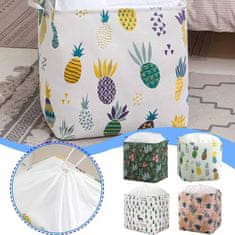 HOME & MARKER® Prostrana sklopiva kutija za pohranu odjeće 50x40x50 cm (100L), vodootporna i otporna na prašinu | CLOTHBOX