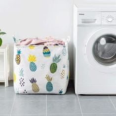 HOME & MARKER® Prostrana sklopiva kutija za pohranu odjeće 50x40x50 cm (100L), vodootporna i otporna na prašinu | CLOTHBOX