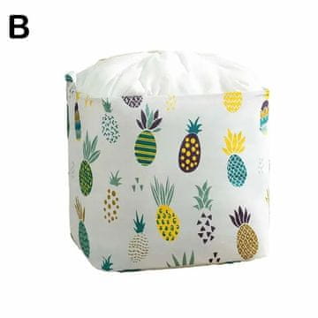 HOME & MARKER® Prostrana sklopiva kutija za pohranu odjeće 50x40x50 cm (100L), vodootporna i otporna na prašinu | CLOTHBOX