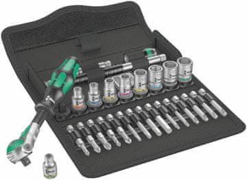 Wera Set nasadnih ključeva Zylkop 1/4'' 5-13 MM, 16 kom. - W05004016001