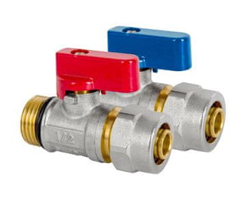 Diamond PEX MINI KUGLASTI VENTIL S BRTVOM 1/2*16 HLADNA VODA - DART.380-1/2