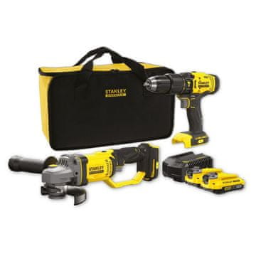 Stanley SFMCD711 + SFMCG400 V20 komplet 2*2.0AH - S/SFMCK471D2