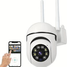 Vixson Vanjska WiFi nadzorna kamera 1080p Full HD, 340° rotacija, noćni vid, bežična, kontrola putem mobitela, mini speed dome | DIGICAM