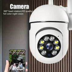 Vixson Vanjska WiFi nadzorna kamera 1080p Full HD, 340° rotacija, noćni vid, bežična, kontrola putem mobitela, mini speed dome | DIGICAM