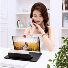 VYZIO® 3D povećalo za zaslon telefona – stolno, sklopivo, za gledanje videa | ZOOMPLUS