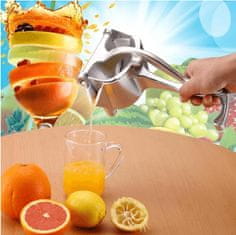 HOME & MARKER® Ručni sokovnik za voće i povrće, jednostavna upotreba, presa za sokove, cjedilo za citruse | JUVOPRESS