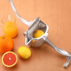 HOME & MARKER® Ručni sokovnik za voće i povrće, jednostavna upotreba, presa za sokove, cjedilo za citruse | JUVOPRESS