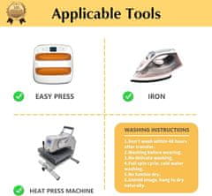 VIVVA® Transfer papir za tkanine – inkjet, za majice i tekstil, 5 kom | INKTRANSFER