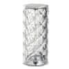 HOME & MARKER® Kristalna LED stolna lampa, s akrilnim uzorkom, USB punjiva, dekorativna svjetiljka, promjena boja | MOODLIGHT