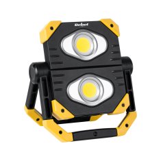 Rebel TOOLS Prijenosni AK. Izgradnja dvostrukog reflektora LED COB 19W USB PowerBank