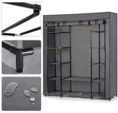 Massido Veliki tekstilni ormar - grafit