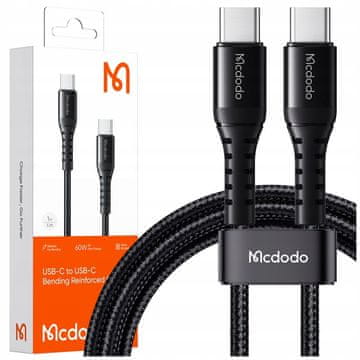 Mcdodo Mcdodo kabel usb-c za brzo punjenje za samsung apple, usb tip c, 3a, 60w, 3m
