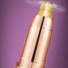 FRILLA® Bezbolni brivnik za obrve, LED svjetlo, precizno oblikovanje, prijenosni trimer za lice | TOUCHBROW SHAVER