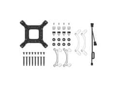 DEEPCOOL LE500 Marrs AIO Liquid Cooler vodeno hlađenje za procesor, 240mm, LED, crna (R-LE500-BKLNMG-G-1)