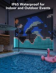 Govee Curtain Lights LED svjetla za zavjese, 1,5 x 2 m, RGBIC