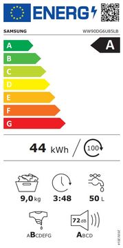 Samsung WW90DG6U8FLBU4 perilica rublja, 9 kg