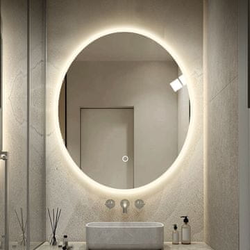 S6 Steklarstvo Šest Kupaonsko LED ogledalo S619A, 50x70cm