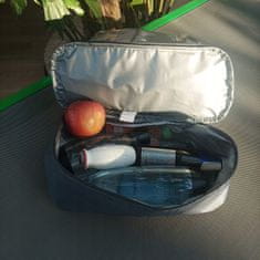 Malatec 2V1 vodootporna UV Oxford Thermo Tog za hlađenje i plaža 20L crno