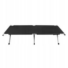 Malatec Sklopivi kamperski krevet Oxford 189x70x43cm do 110kg crni