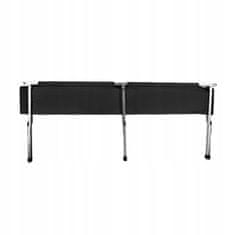 Malatec Sklopivi kamperski krevet Oxford 189x70x43cm do 110kg crni
