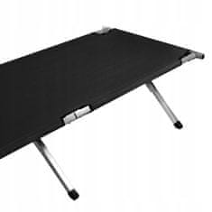 Malatec Sklopivi kamperski krevet Oxford 189x70x43cm do 110kg crni