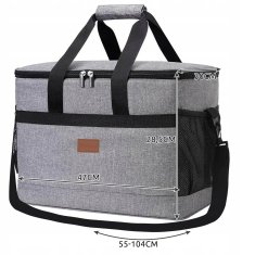 Malatec Vodootporna Oxford termo izolacijska vrećica 40L + 2 umetci