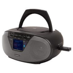 AIWA prijenosni CD/MP3/USB/Bluetooth radio - Boombox s DAB+/FM-RDS BBTU-500DAB/BK
