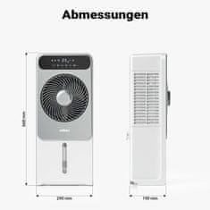 Wiltec 28W prijenosni klima uređaj 5L + daljinski upravljač