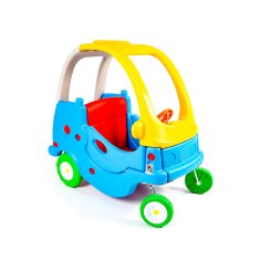 Aga Dječji guralica autić DS3902 Plavo/žuto