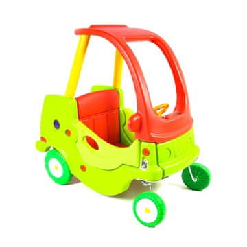 Aga Dječji guralica autić DS3902 Zelena/crvena