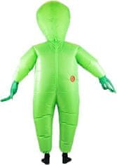 JOJOY® Napuhljiv kostim izvanzemaljac za Halloween i cosplay, zabavan kostim s ventilatorom | UFOMAN