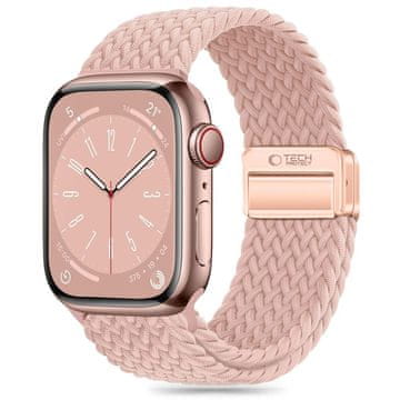 Tech-protect Nylon Mag remen za Apple Watch 42/44/45/49mm, dusty rose