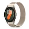 Tech-protect Milanese remen za Samsung Galaxy Watch 4 / 5 / 5 Pro / 6 / 7 / FE, starlight