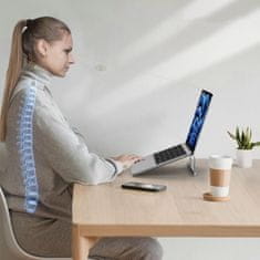 Tech-protect ULS100 držač za laptop 16'', srebro