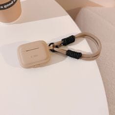 Tech-protect Silicone Rope maska za Apple Airpods Pro 1 / 2, svetlosmeda