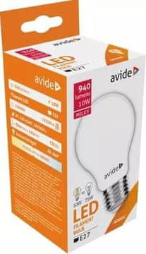 NIPEKO spol. s r.o. LED žarulja (9570156) LED kuglasta svjetiljka za mlijeko. 10W, E27 4000K