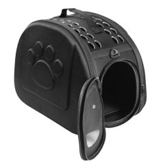 LIVEFY Transporter transportna torba za mačke i pse 42x32 cm, crna