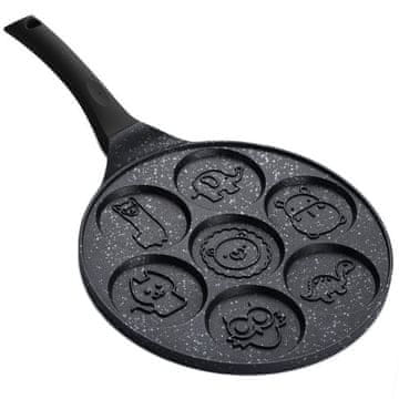 MG Pancakes Animals tava za palačinke 26.5cm, crno