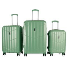 Aga Travel Set putnih kofera MR4669 Zelena