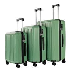 Aga Travel Set putnih kofera MR4668 Zelena