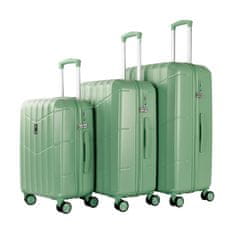 Aga Travel Set putnih kofera MR4669 Zelena
