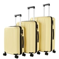 Aga Travel Set putnih kofera MR4668 Bež