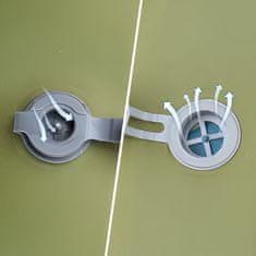 HOME & MARKER® Samonapuhljiva podloga za kampiranje, ultralaka, sklopiva | BUBIMAT