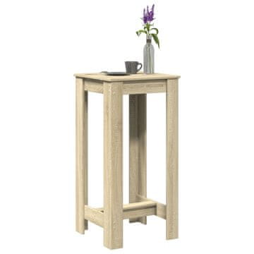 Vidaxl Barski stol, hrast Sonoma, 51x50x103,5 cm