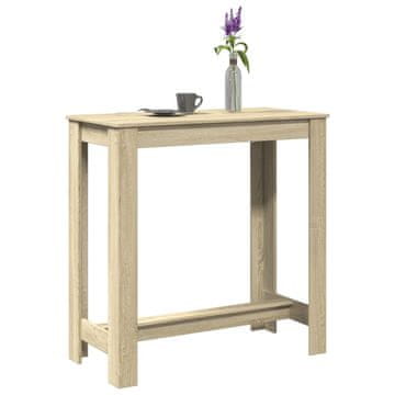 Vidaxl Barski stol, hrast sonoma, 102x50x103,5 cm